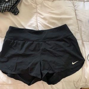 Nike workout shorts. Built in underwear. Size small.